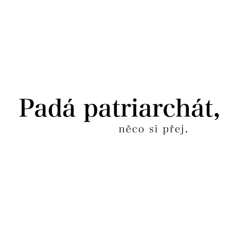 Tričko s dlouhým rukávem Patriarchát