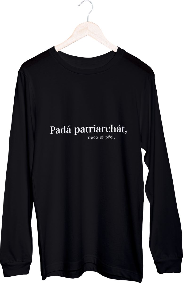 Tričko s dlouhým rukávem Patriarchát
