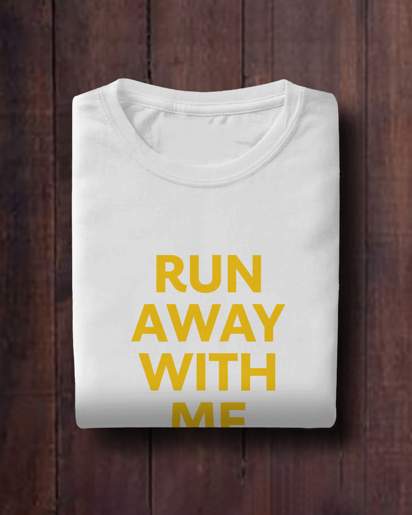 Tričko s dlouhým rukávem Run Away Withe Me