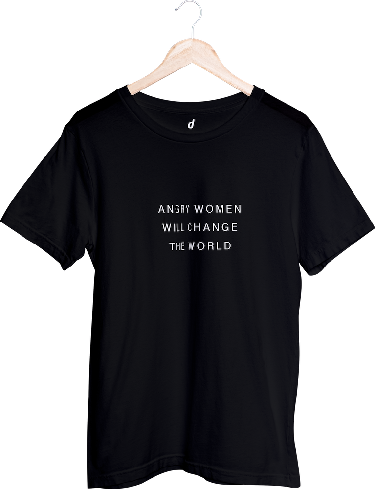 Tričko s krátkým rukávem Angry women