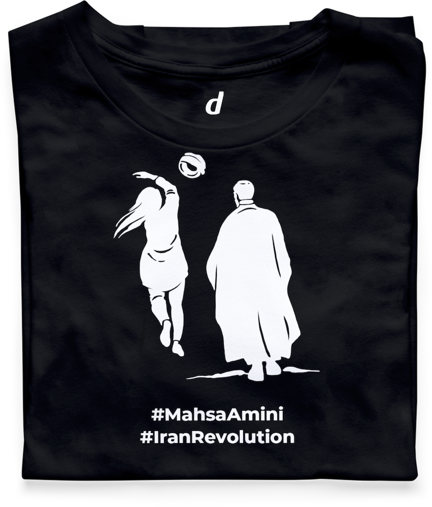 Tričko s krátkým rukávem Masha Amini Iranian Revolution
