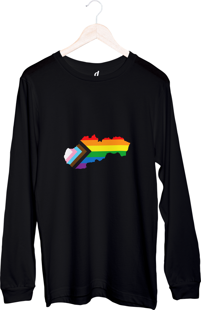 Tričko s dlouhým rukávem Progress Pride SK