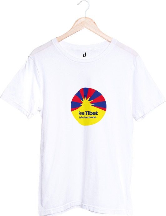 Tričko s krátkým rukávem Free Tibet