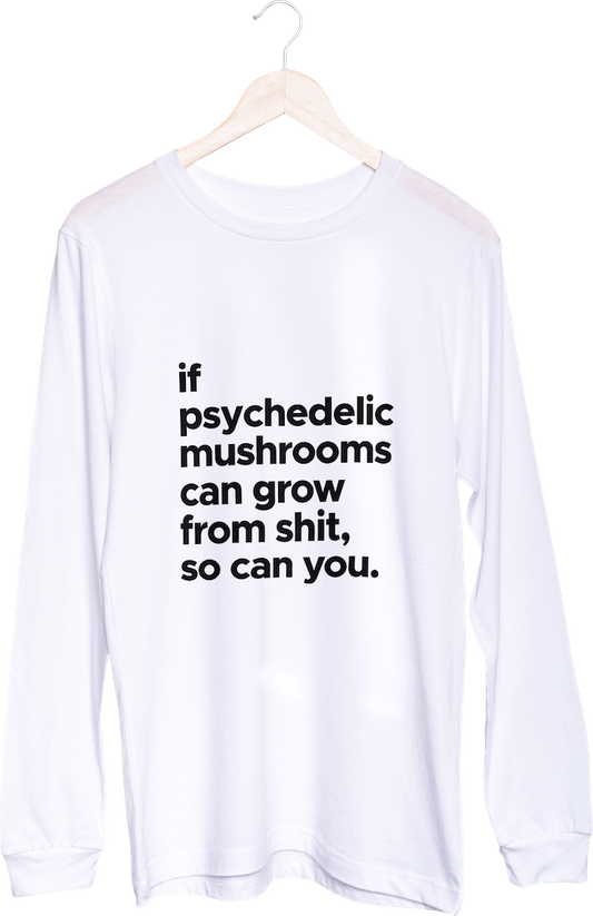 Tričko s dlouhým rukávem Magic Mushrooms