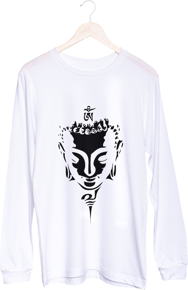 Tričko s dlouhým rukávem Buddha
