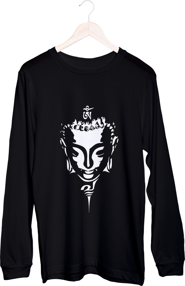 Tričko s dlouhým rukávem Buddha