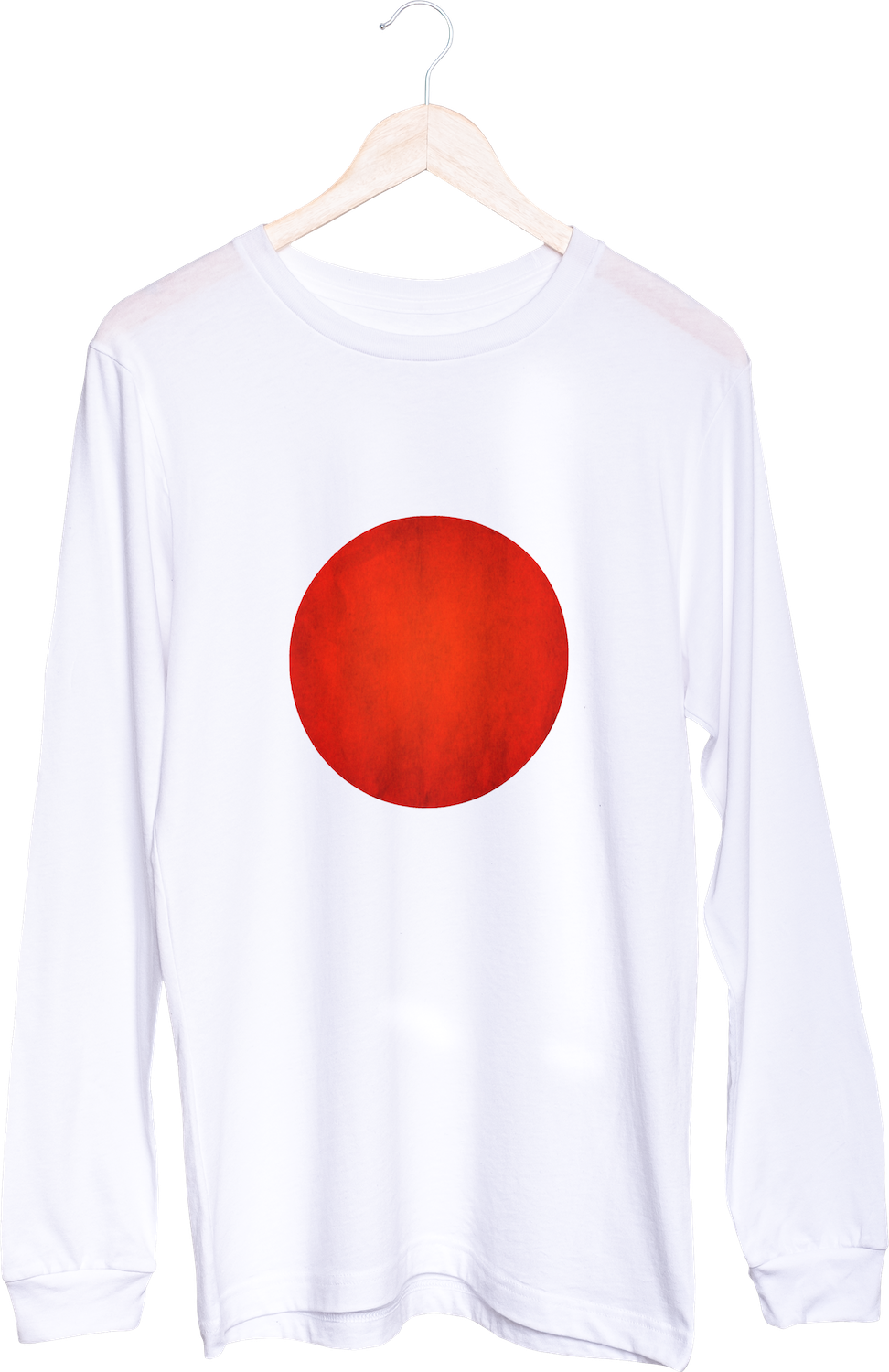 Tričko s dlouhým rukávem Japonské slunce